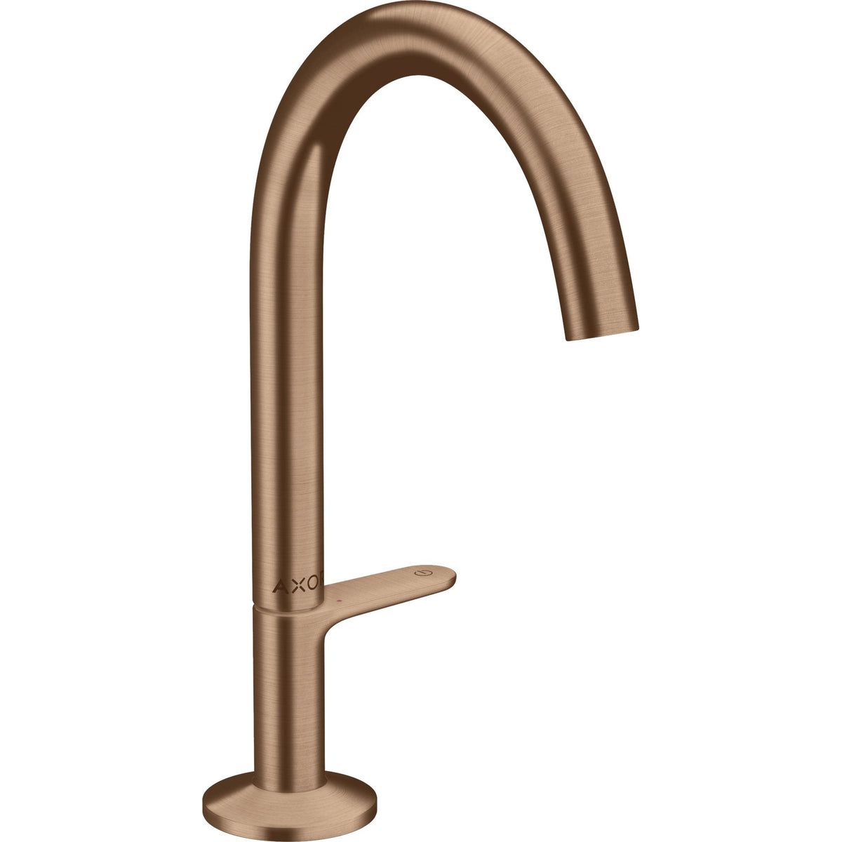 AXOR-One-Basin-mixer-Select-170-with-push-open-waste-set-Brushed-Red-Gold-48020310