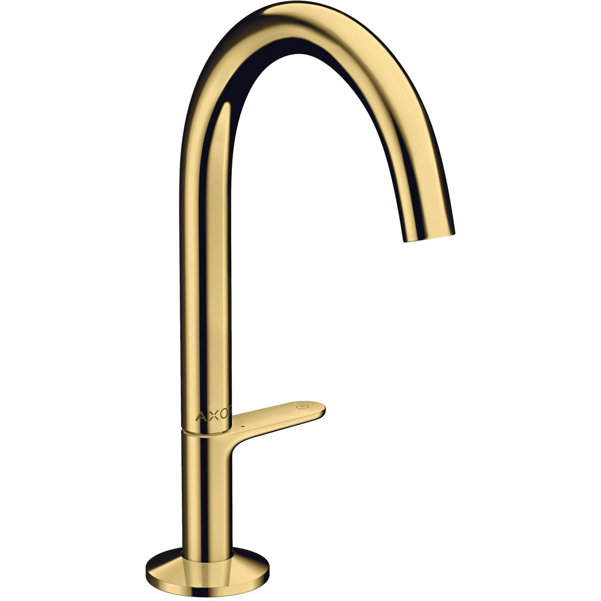 AXOR-One-Basin-mixer-Select-170-with-push-open-waste-set-Polished-Gold-Optic-48020990