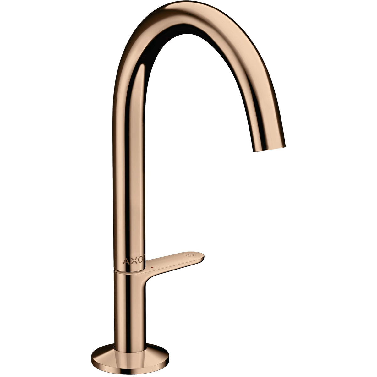 AXOR-One-Basin-mixer-Select-170-with-push-open-waste-set-Polished-Red-Gold-48020300