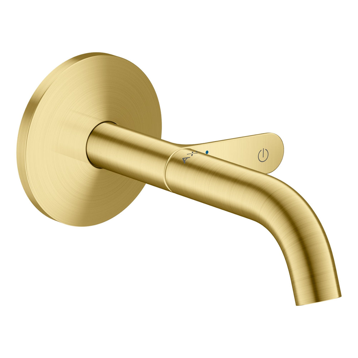 AXOR-One-Basin-mixer-for-concealed-installation-wall-mounted-Select-with-spout-160-mm-Brushed-Brass-48180950