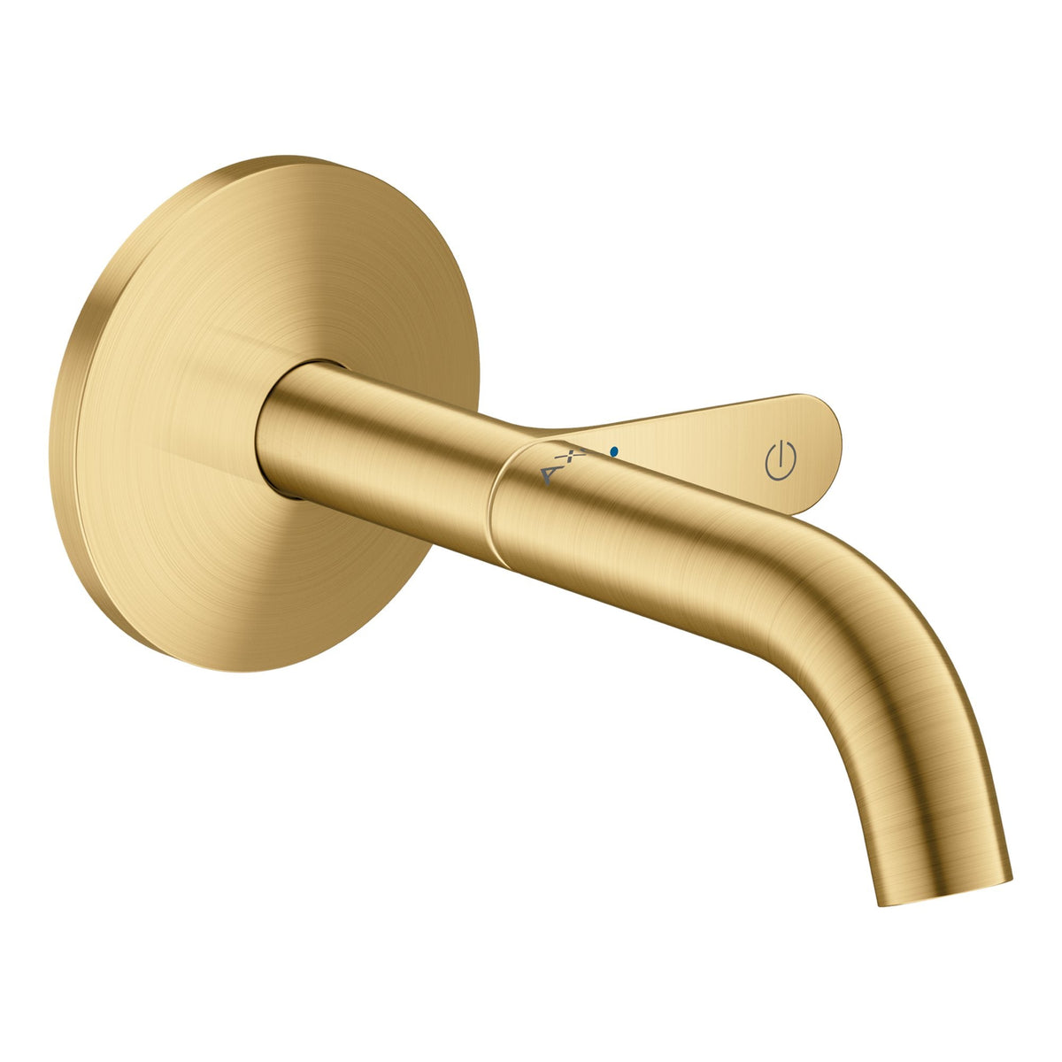 AXOR-One-Basin-mixer-for-concealed-installation-wall-mounted-Select-with-spout-160-mm-Brushed-Gold-Optic-48180250