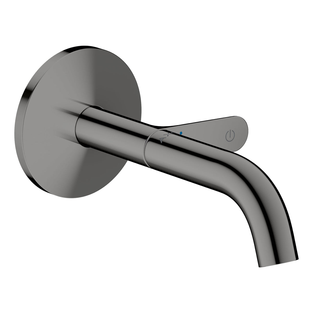 AXOR-One-Basin-mixer-for-concealed-installation-wall-mounted-Select-with-spout-160-mm-Polished-Black-Chrome-48180330