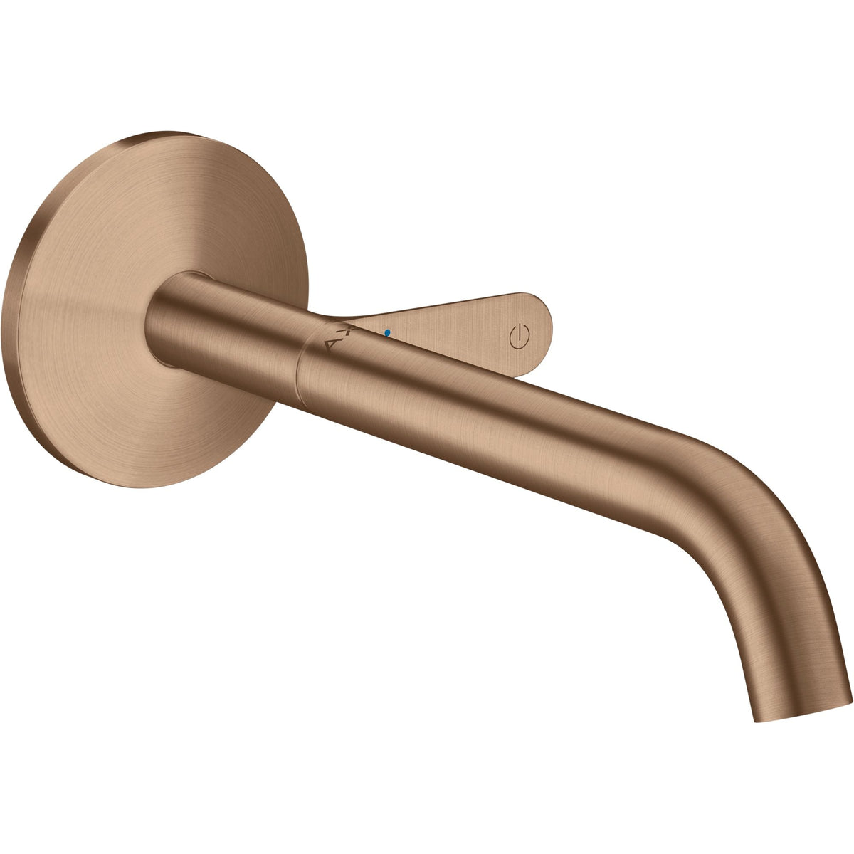 AXOR-One-Basin-mixer-for-concealed-installation-wall-mounted-Select-with-spout-220-mm-Brushed-Red-Gold-48112310