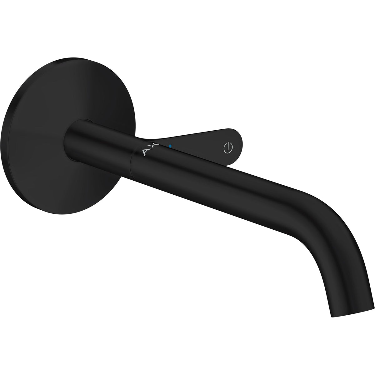AXOR-One-Basin-mixer-for-concealed-installation-wall-mounted-Select-with-spout-220-mm-Matt-Black-48112670