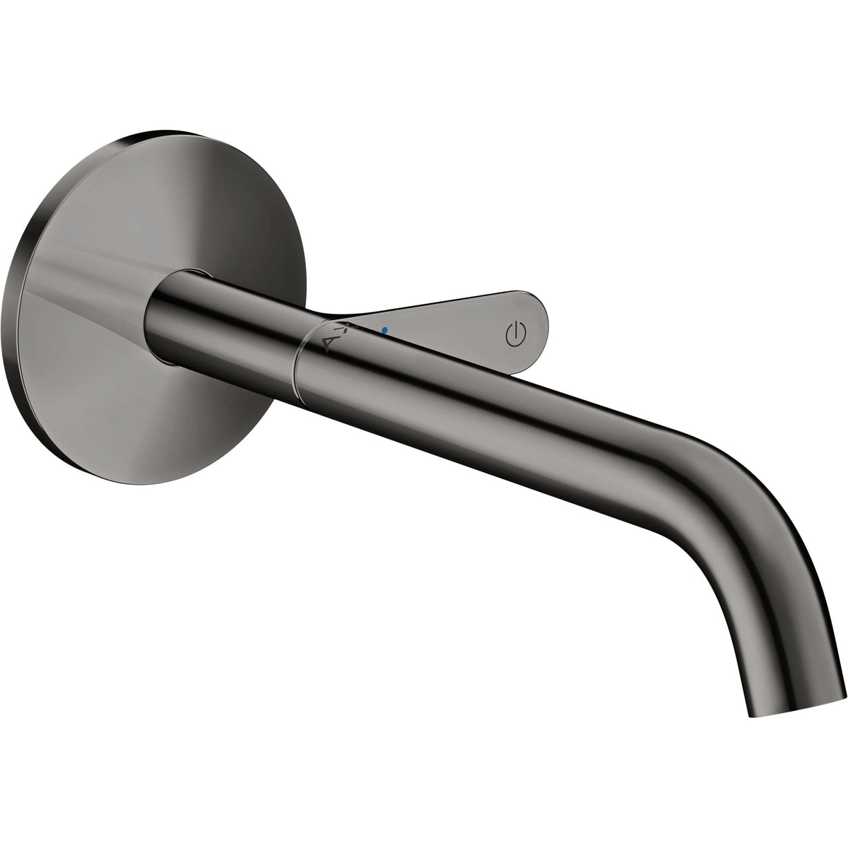 AXOR-One-Basin-mixer-for-concealed-installation-wall-mounted-Select-with-spout-220-mm-Polished-Black-Chrome-48112330