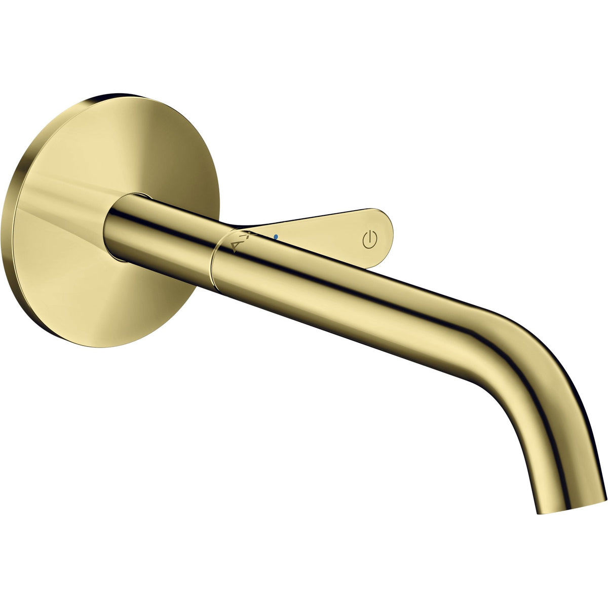 AXOR-One-Basin-mixer-for-concealed-installation-wall-mounted-Select-with-spout-220-mm-Polished-Gold-Optic-48112990