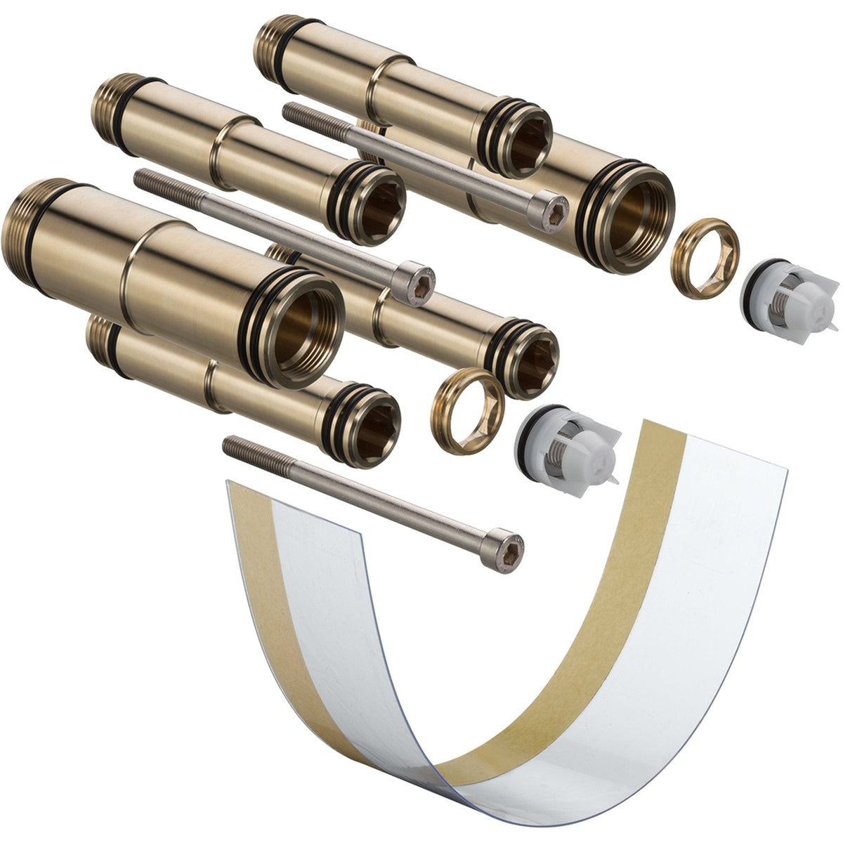 AXOR-One-Extension-set-25-mm-for-basic-set-thermostatic-module-Chrome-45790000