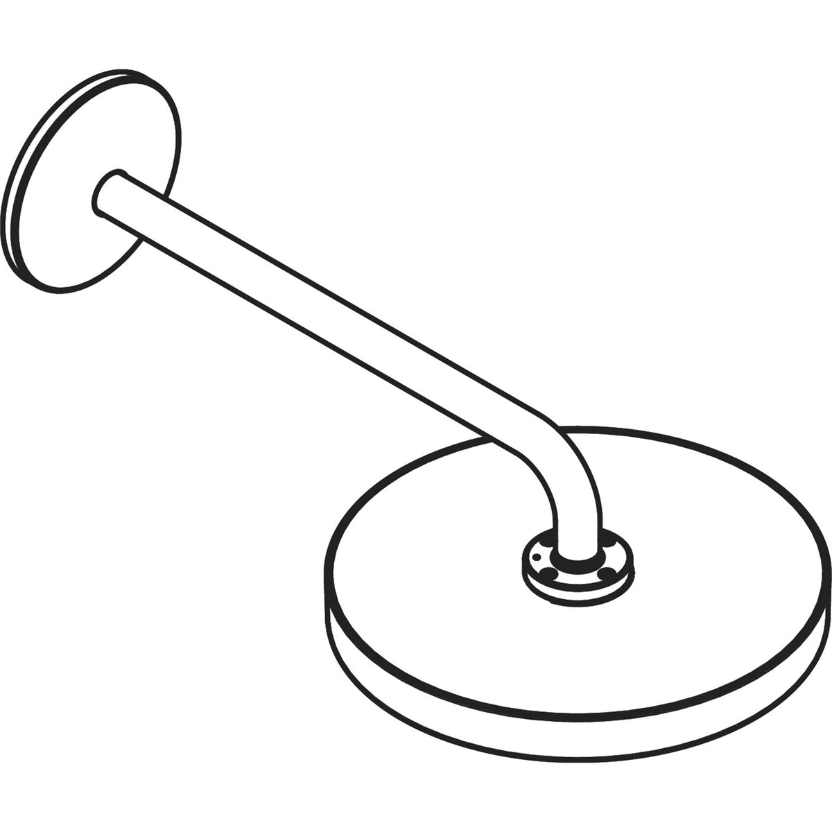 AXOR-One-Overhead-shower-280-1jet-with-shower-arm-48491-technical-03