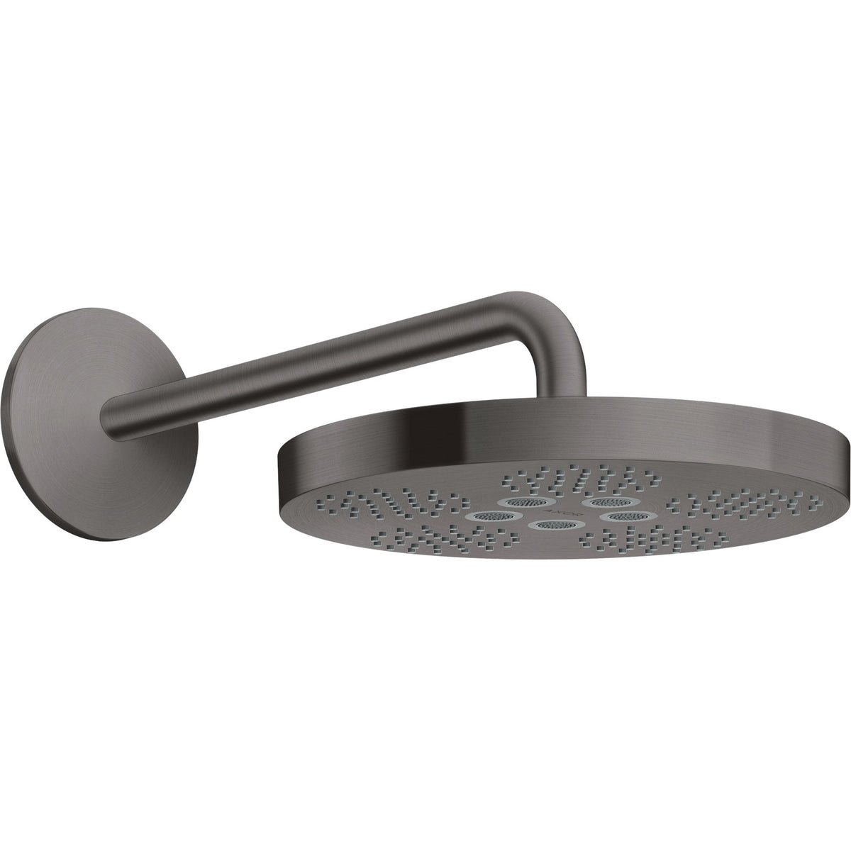 AXOR-One-Overhead-shower-280-1jet-with-shower-arm-Brushed-Black-Chrome-48491340