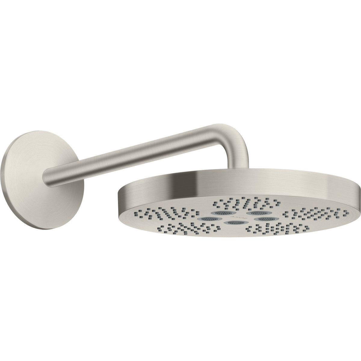 AXOR-One-Overhead-shower-280-1jet-with-shower-arm-Stainless-Steel-Optic-48491800
