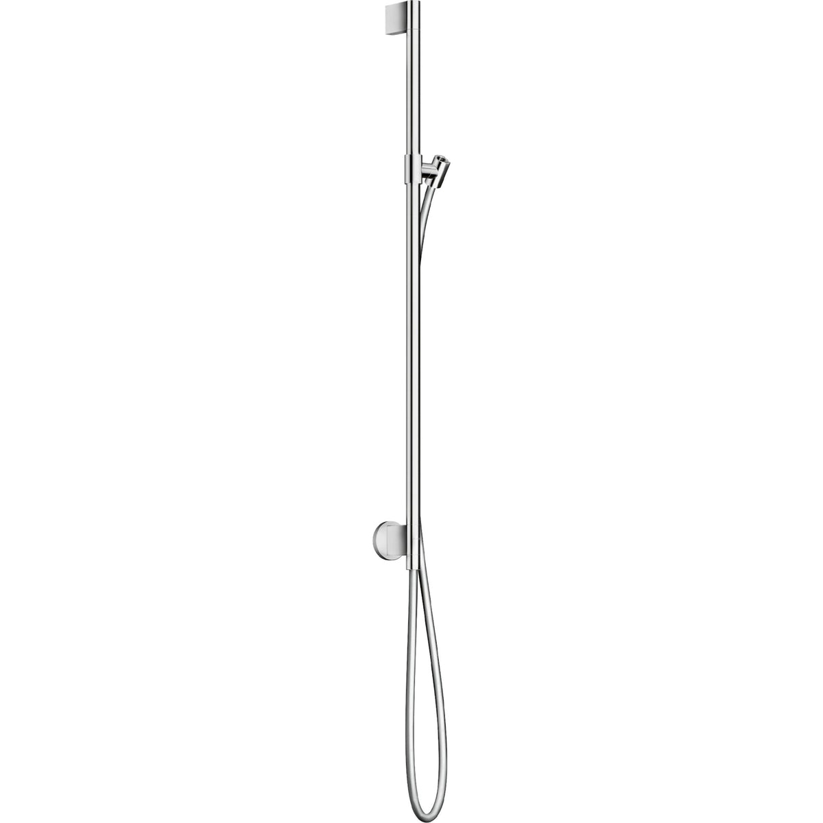 AXOR-One-Shower-bar-0-90-m-with-wall-connection-and-shower-hose-1-60-m-Chrome-48792000