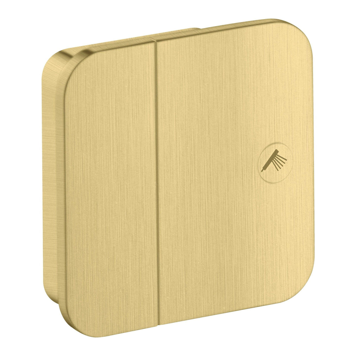 AXOR One Shut off valve for concealed installation Brushed Brass 45771950