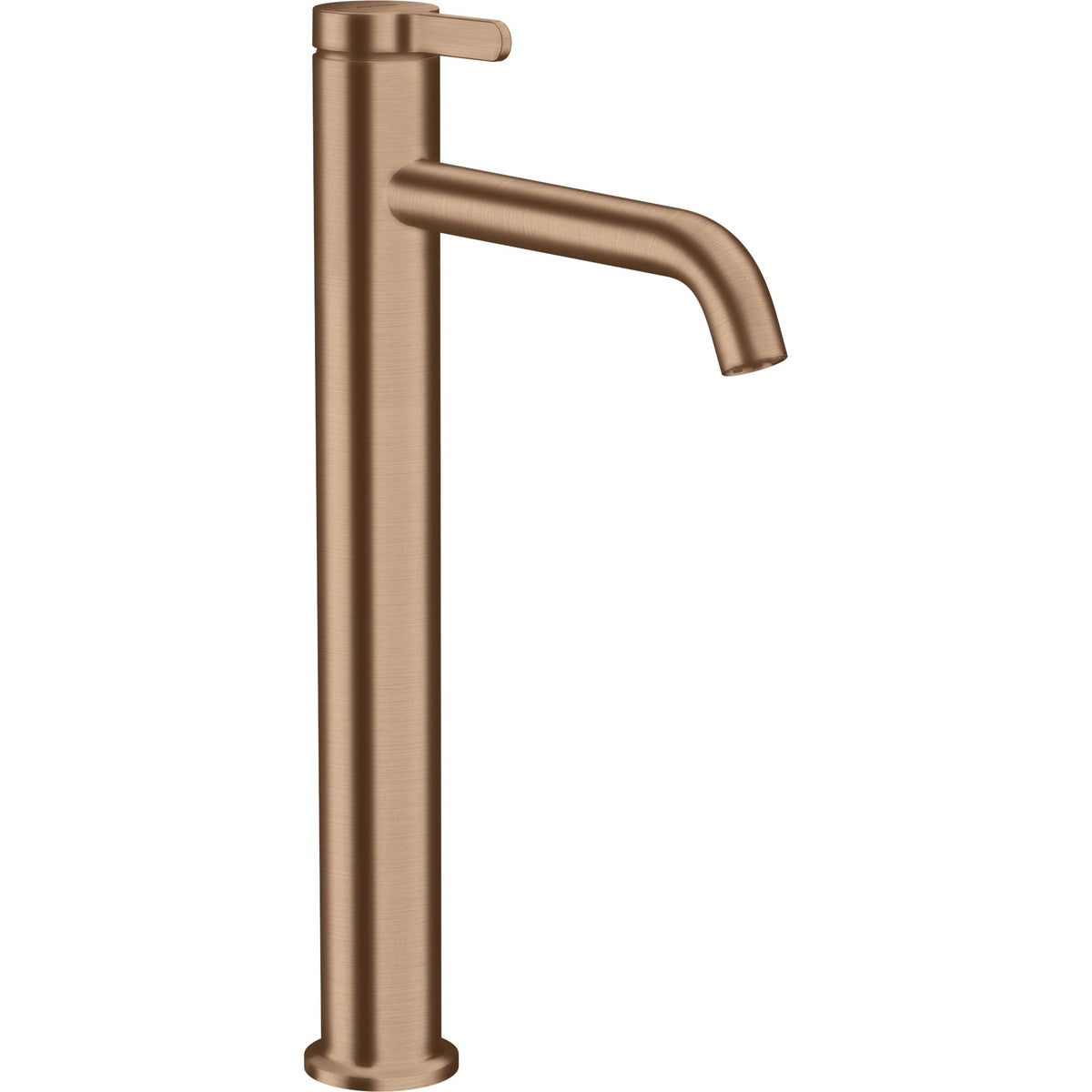 AXOR-One-Single-lever-basin-mixer-260-with-lever-handle-for-wash-bowls-with-waste-set-Brushed-Red-Gold-48002310