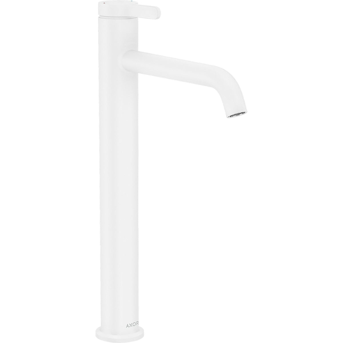 AXOR-One-Single-lever-basin-mixer-260-with-lever-handle-for-wash-bowls-with-waste-set-Matt-White-48002700