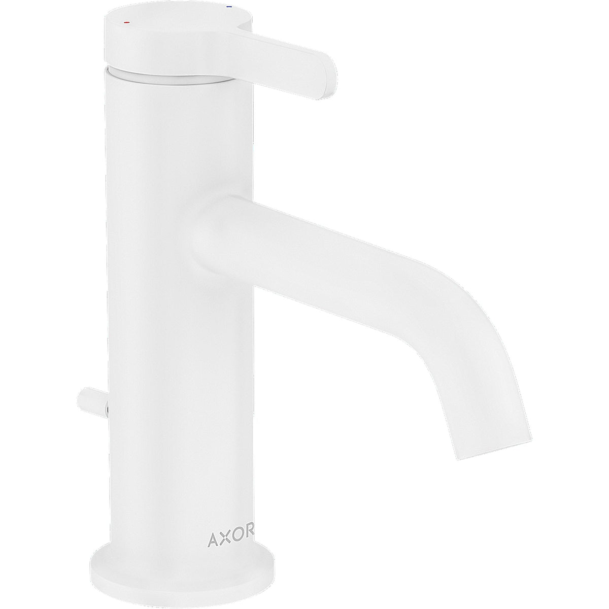 AXOR-One-Single-lever-basin-mixer-70-with-lever-handle-and-pop-up-waste-set-Matt-White-48000700