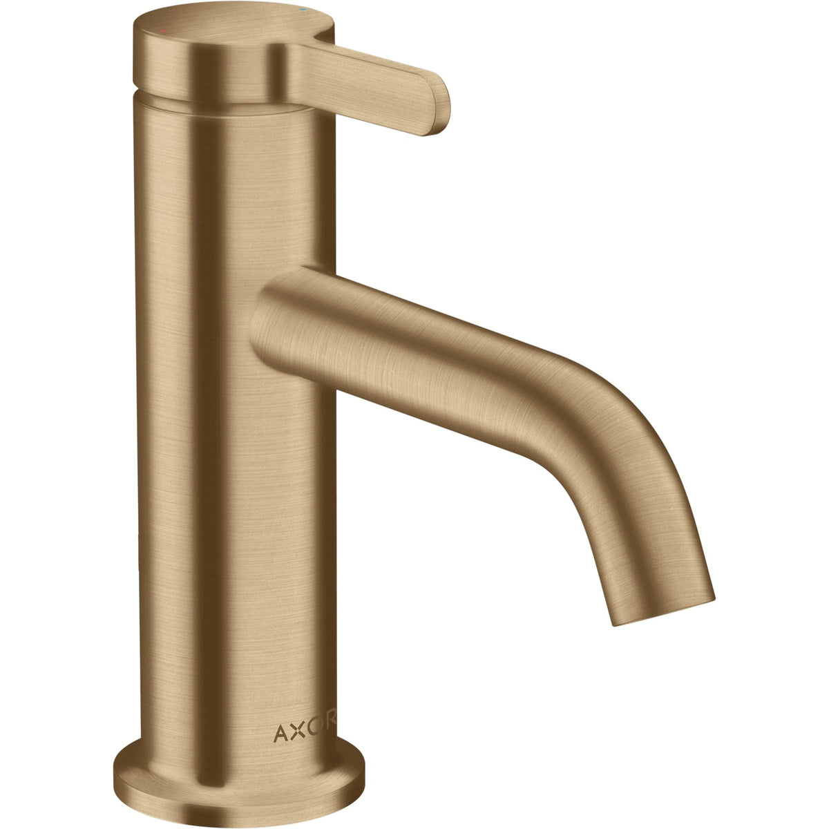 AXOR-One-Single-lever-basin-mixer-70-with-lever-handle-and-waste-set-Brushed-Bronze-48001140