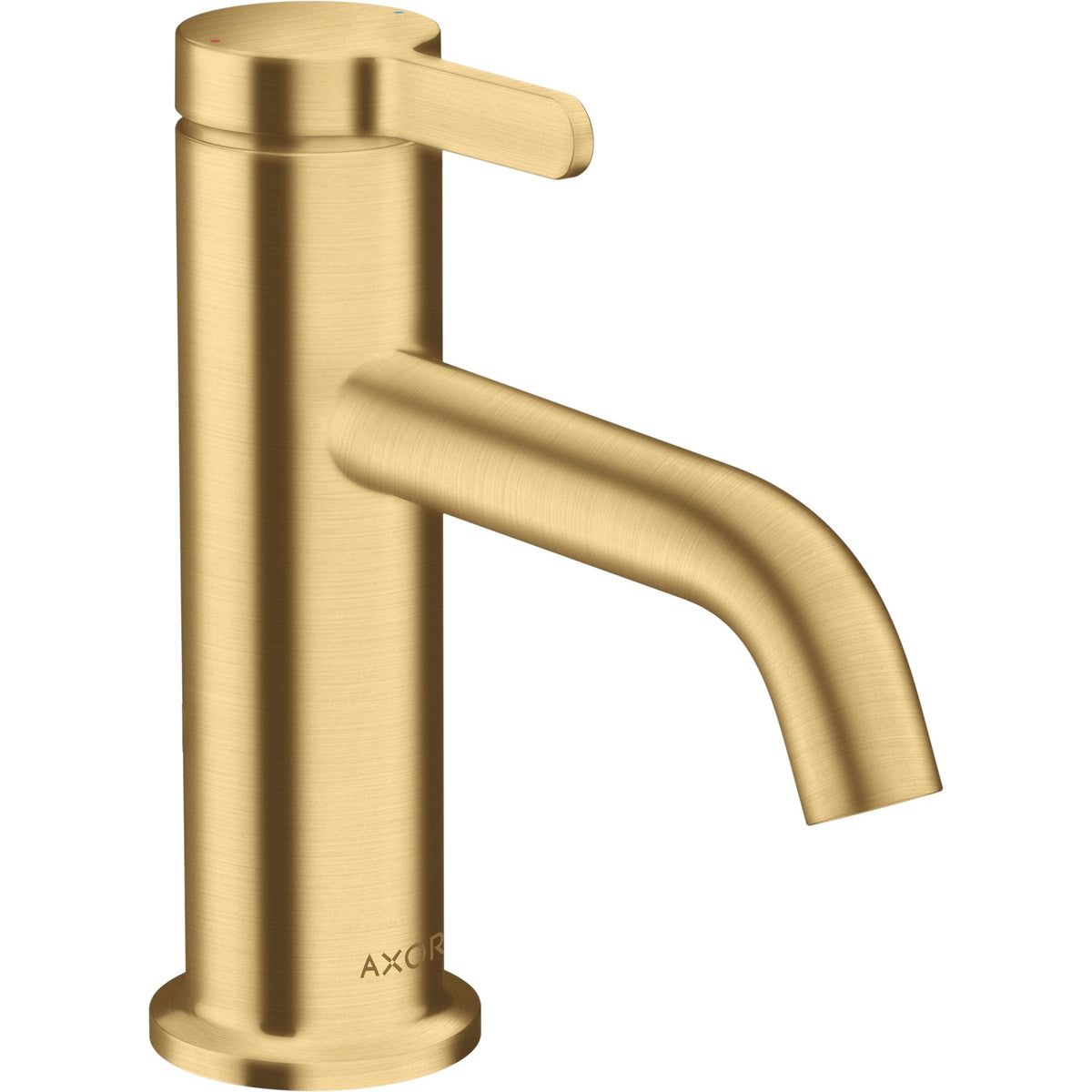 AXOR-One-Single-lever-basin-mixer-70-with-lever-handle-and-waste-set-Brushed-Gold-Optic-48001250