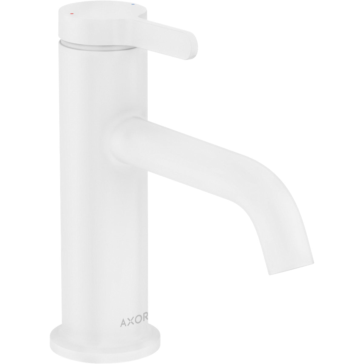AXOR-One-Single-lever-basin-mixer-70-with-lever-handle-and-waste-set-Matt-White-48001700