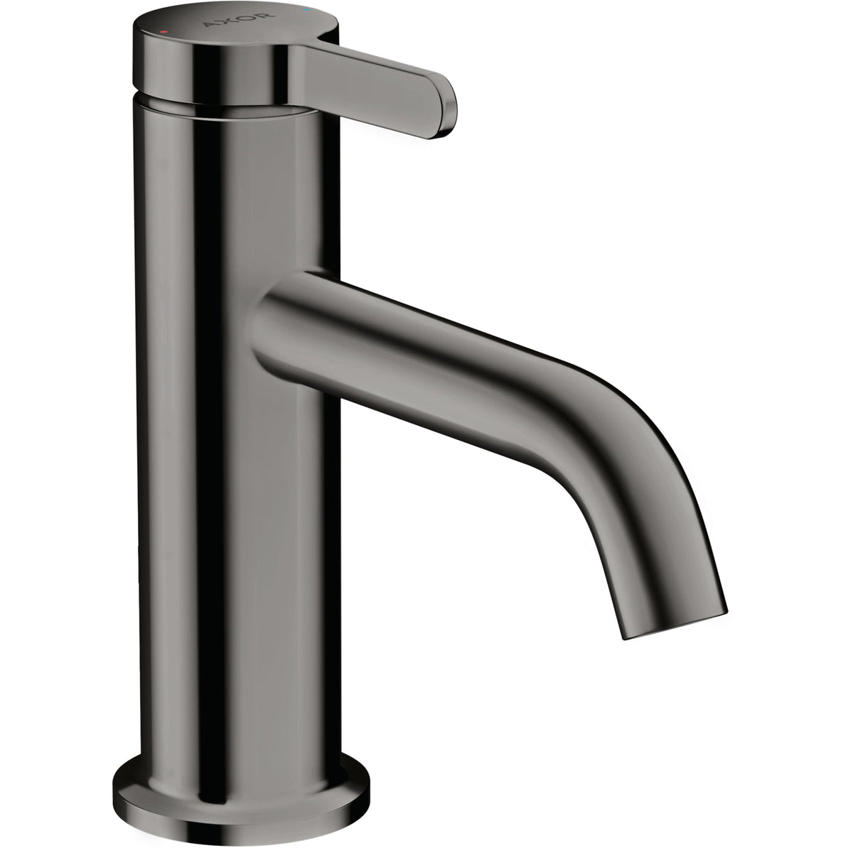 AXOR-One-Single-lever-basin-mixer-70-with-lever-handle-and-waste-set-Polished-Black-Chrome-48001330