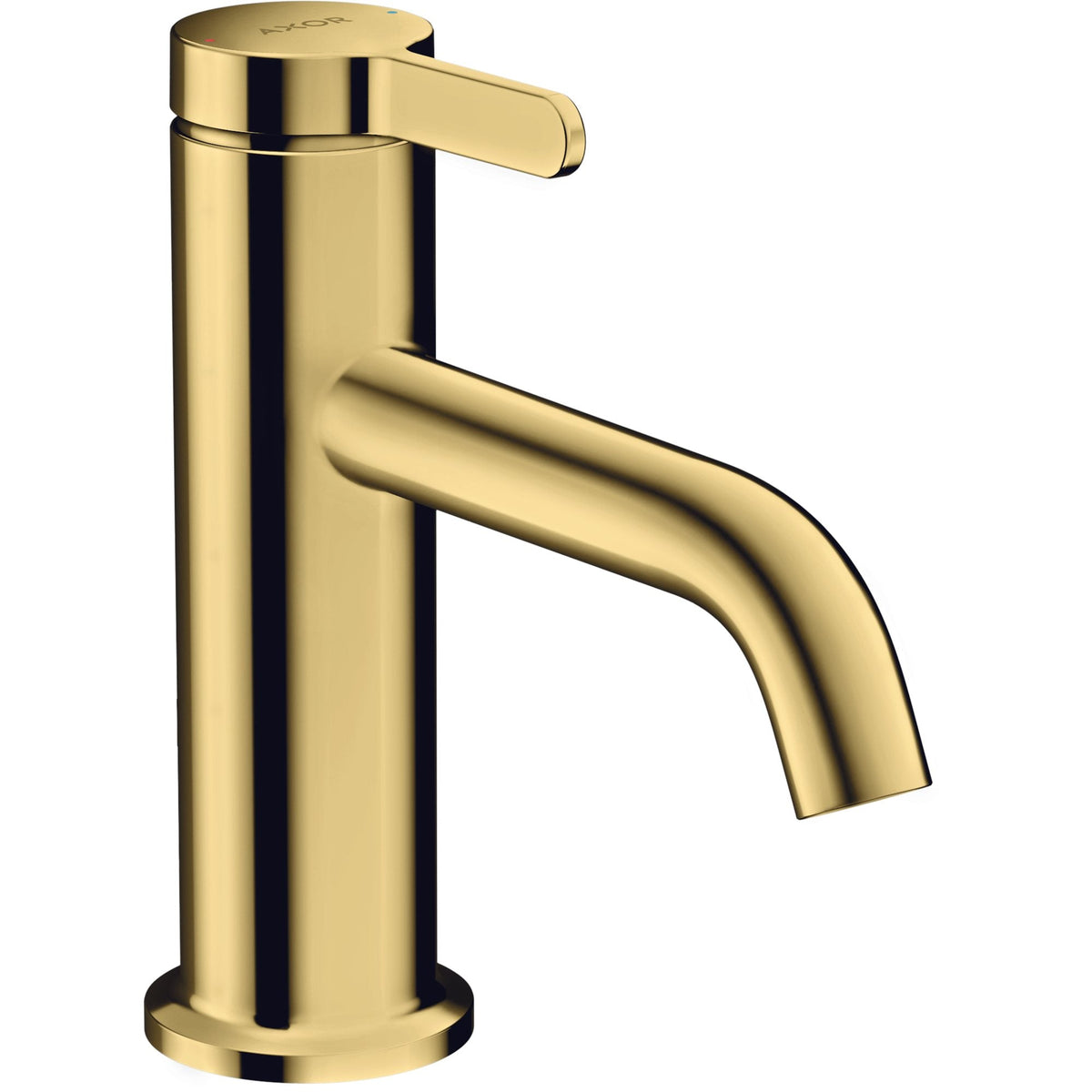 AXOR-One-Single-lever-basin-mixer-70-with-lever-handle-and-waste-set-Polished-Gold-Optic-48001990