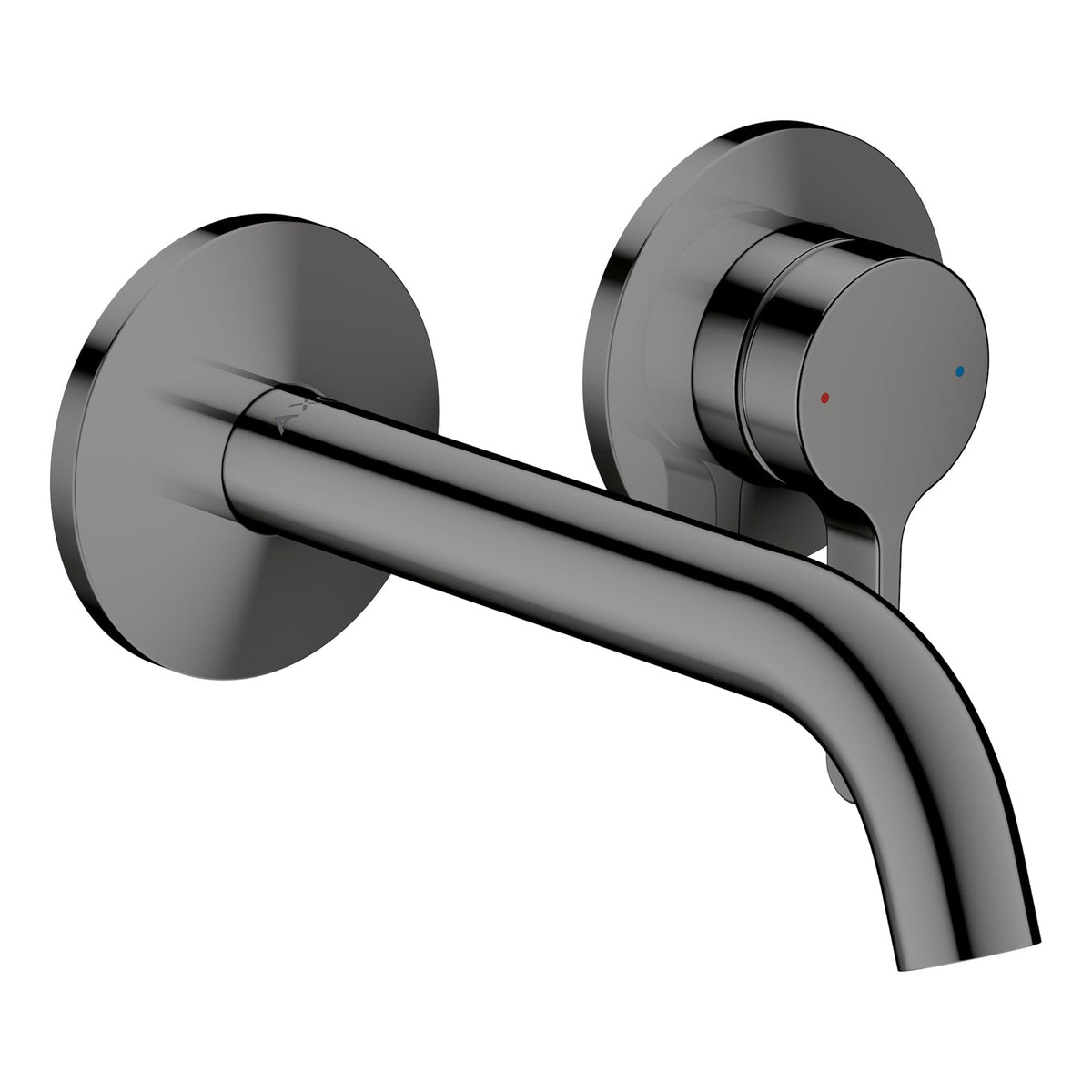 AXOR-One-Single-lever-basin-mixer-for-concealed-installation-wall-mounted-with-lever-handle-and-spout-160-mm-Polished-Black-Chrome-48170330