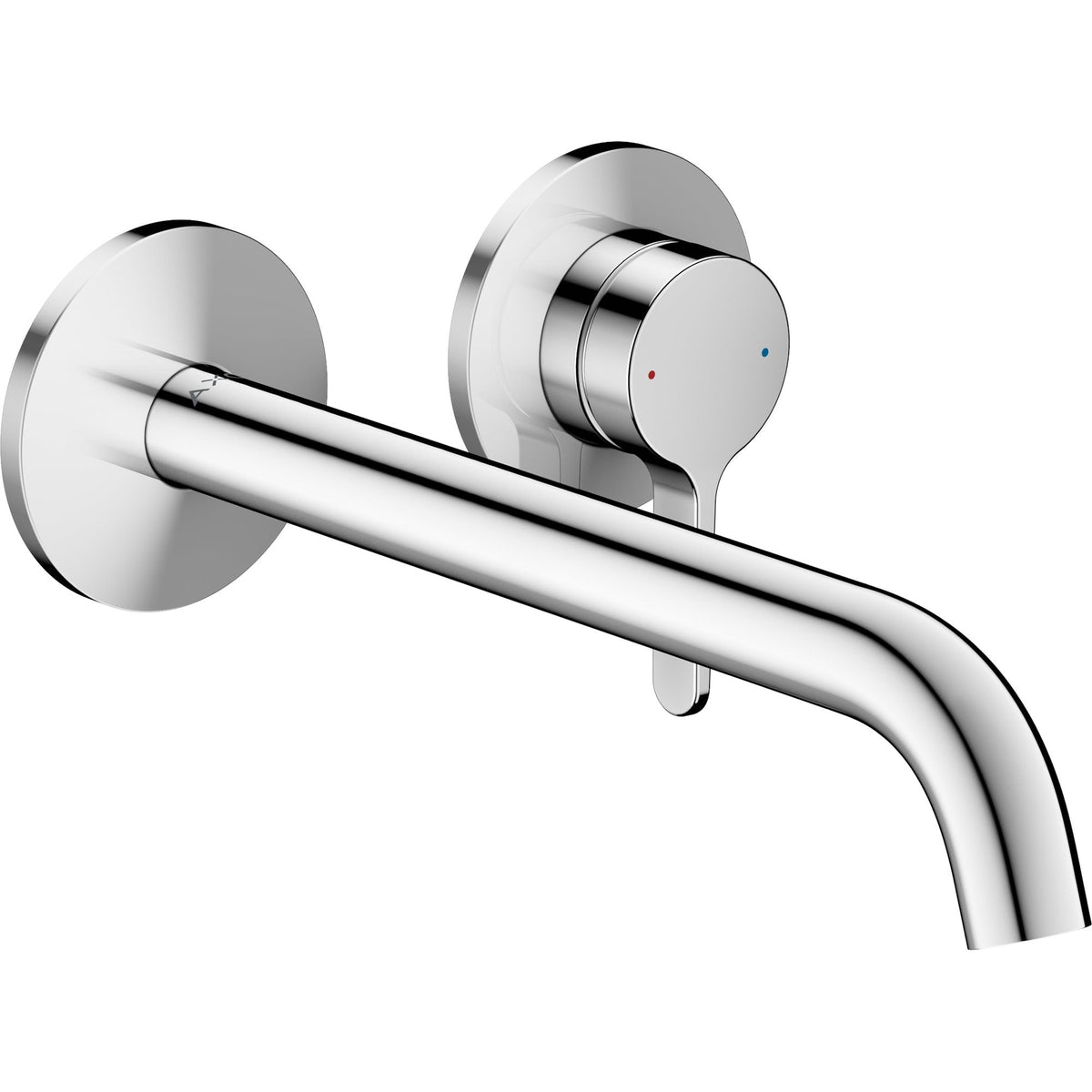 AXOR-One-Single-lever-basin-mixer-for-concealed-installation-wall-mounted-with-lever-handle-and-spout-220-mm-Chrome-48120000