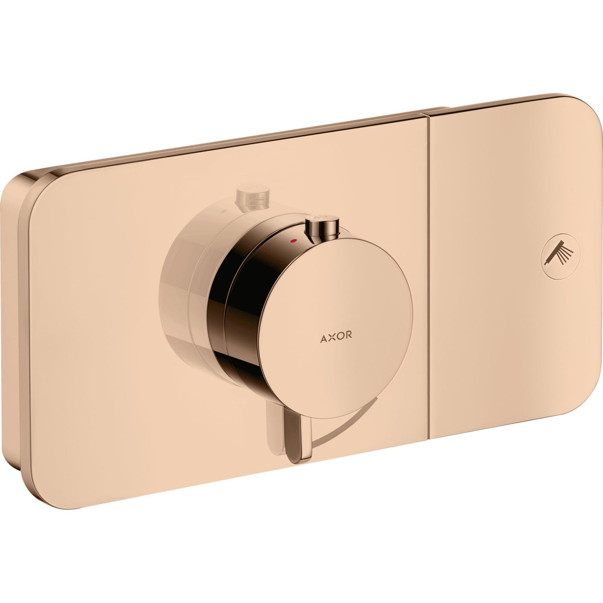 AXOR-One-Thermostatic-module-for-concealed-installation-for-1-function-Polished-Red-Gold-45711300