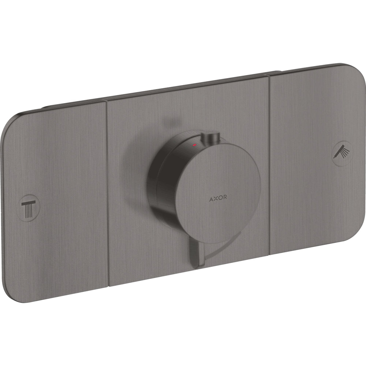 AXOR-One-Thermostatic-module-for-concealed-installation-for-2-functions-Brushed-Black-Chrome-45712340