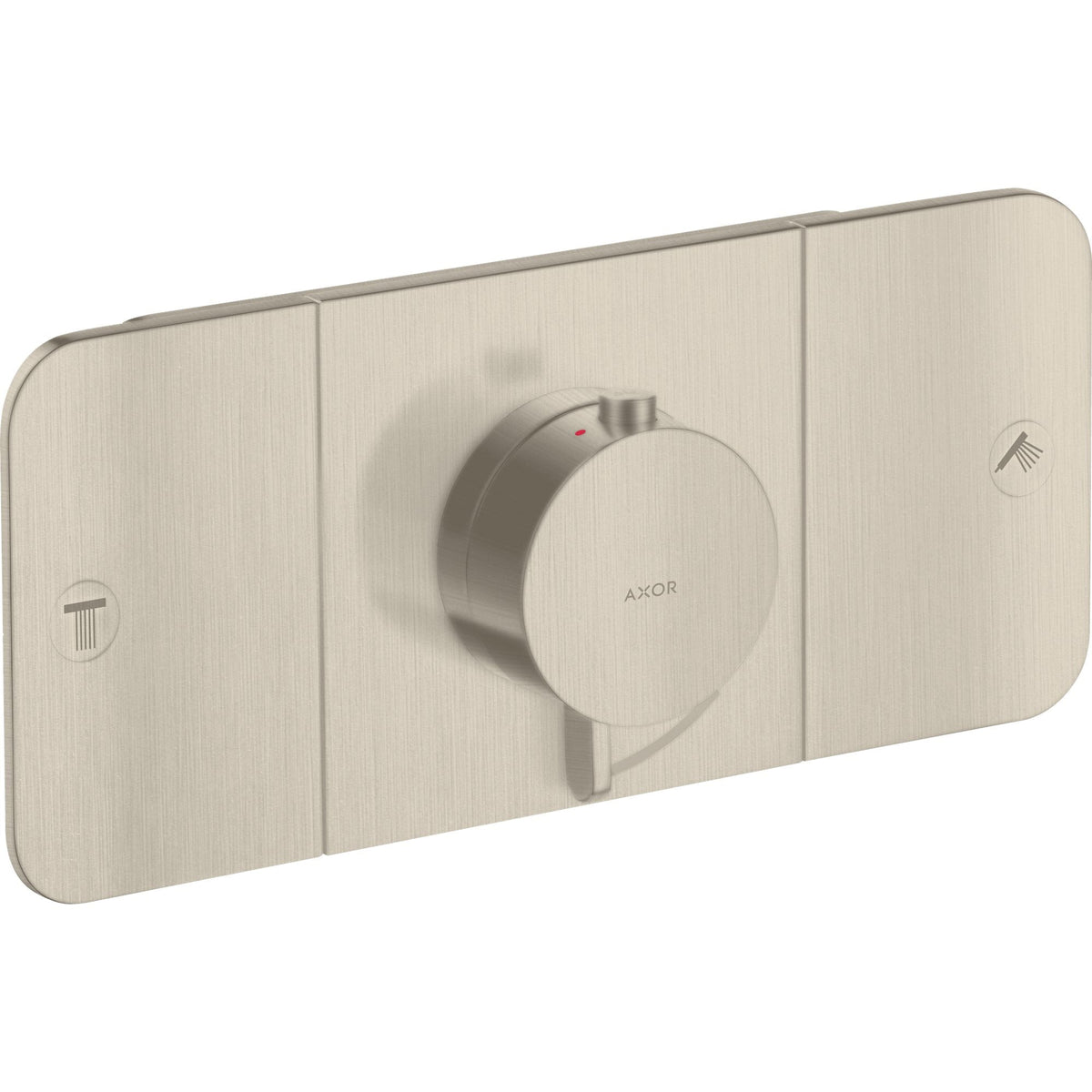 AXOR-One-Thermostatic-module-for-concealed-installation-for-2-functions-Brushed-Nickel-45712820