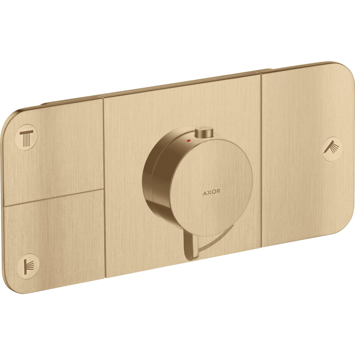 AXOR-One-Thermostatic-module-for-concealed-installation-for-3-functions-Brushed-Bronze-45713140