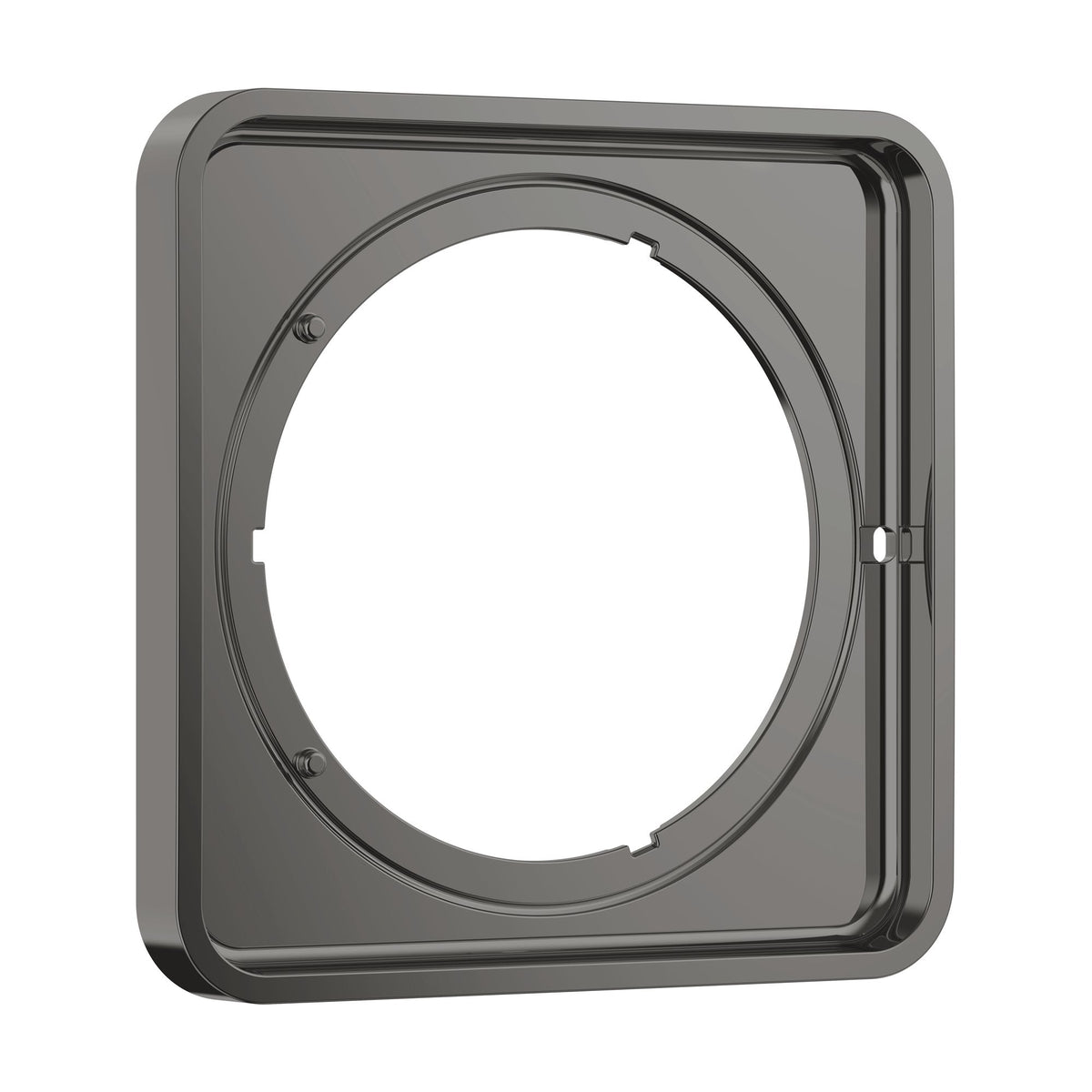 AXOR-ShowerSelect-ID-Extension-element-softsquare-5-mm-Polished-Black-Chrome-13640330
