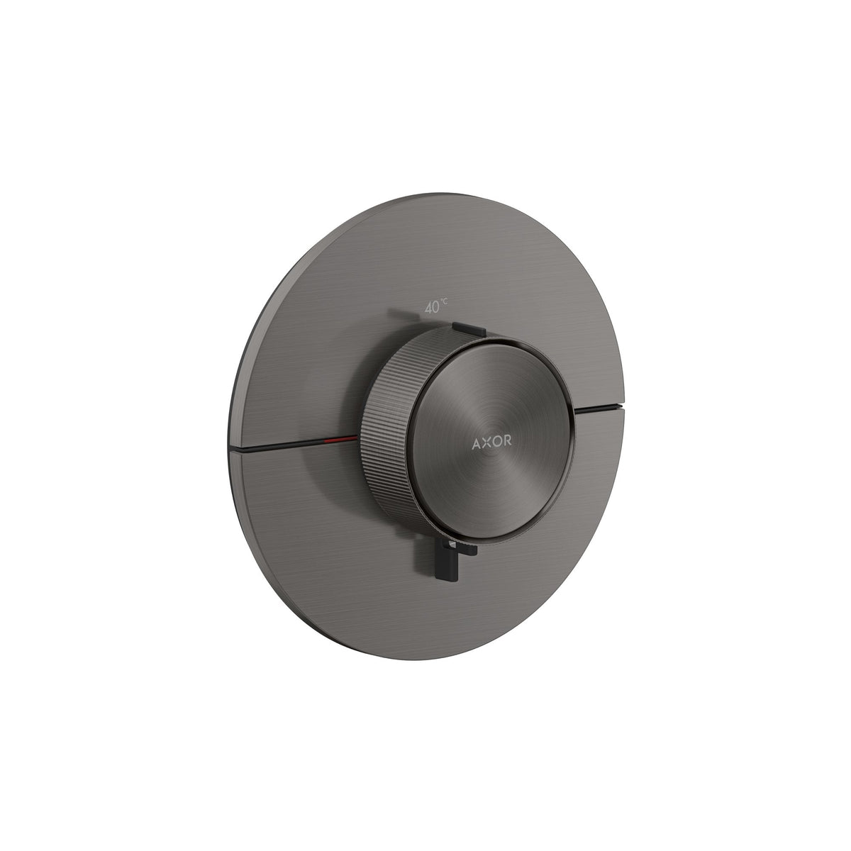AXOR-ShowerSelect-ID-Thermostat-HighFlow-for-concealed-installation-round-Brushed-Black-Chrome-36759340