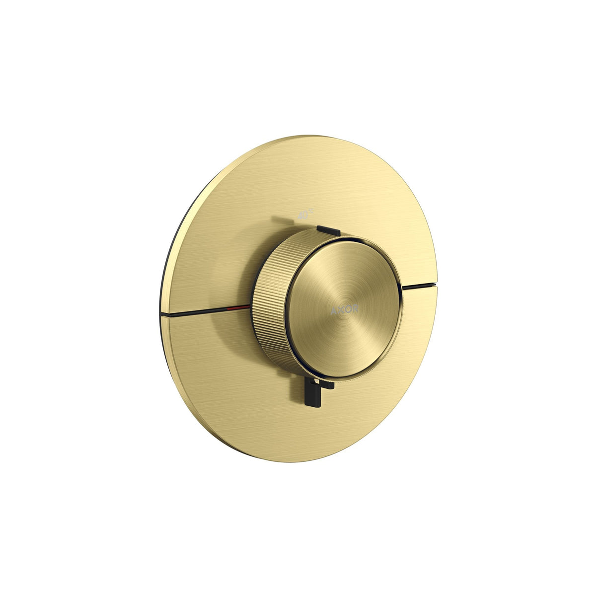 AXOR-ShowerSelect-ID-Thermostat-HighFlow-for-concealed-installation-round-Brushed-Brass-36759950