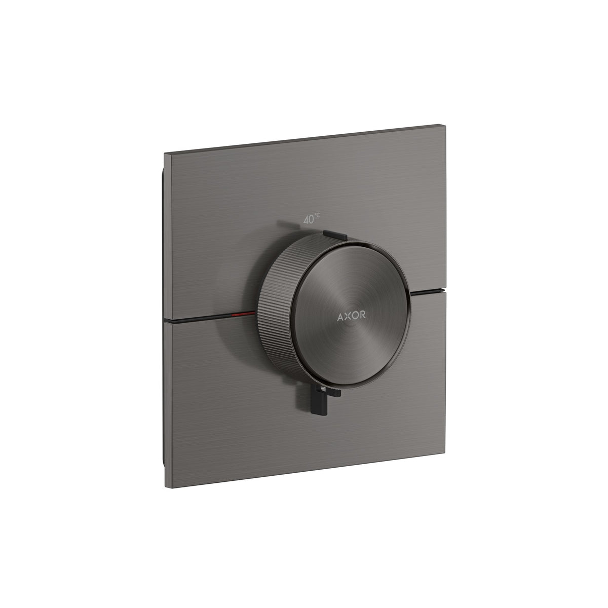AXOR-ShowerSelect-ID-Thermostat-HighFlow-for-concealed-installation-square-Brushed-Black-Chrome-36774340