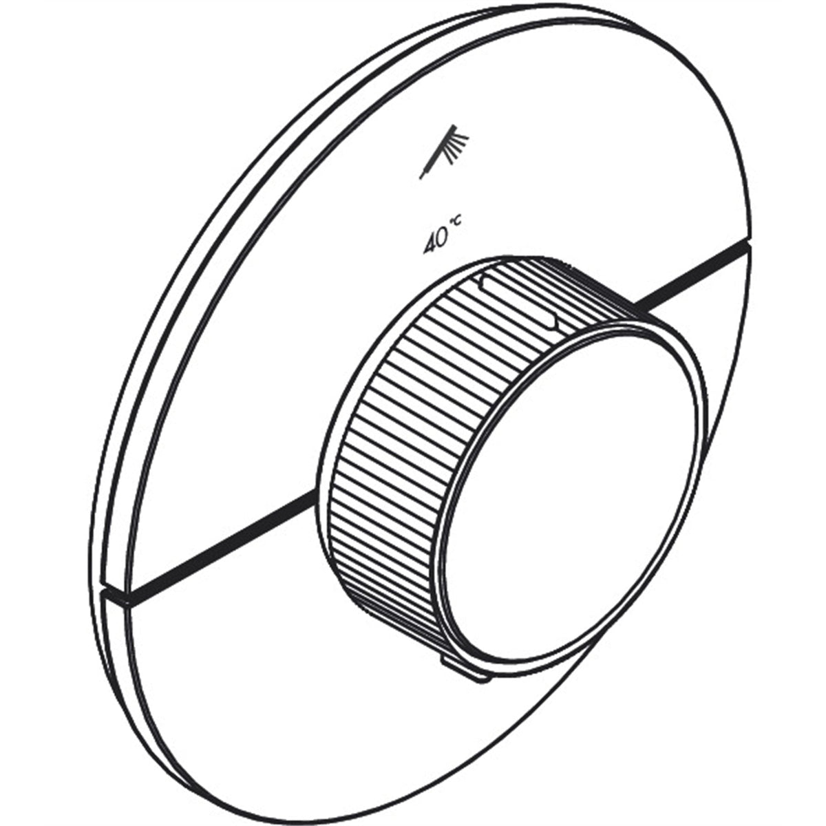 AXOR-ShowerSelect-ID-Thermostat-for-concealed-installation-round-for-1-function-36756-technical-02