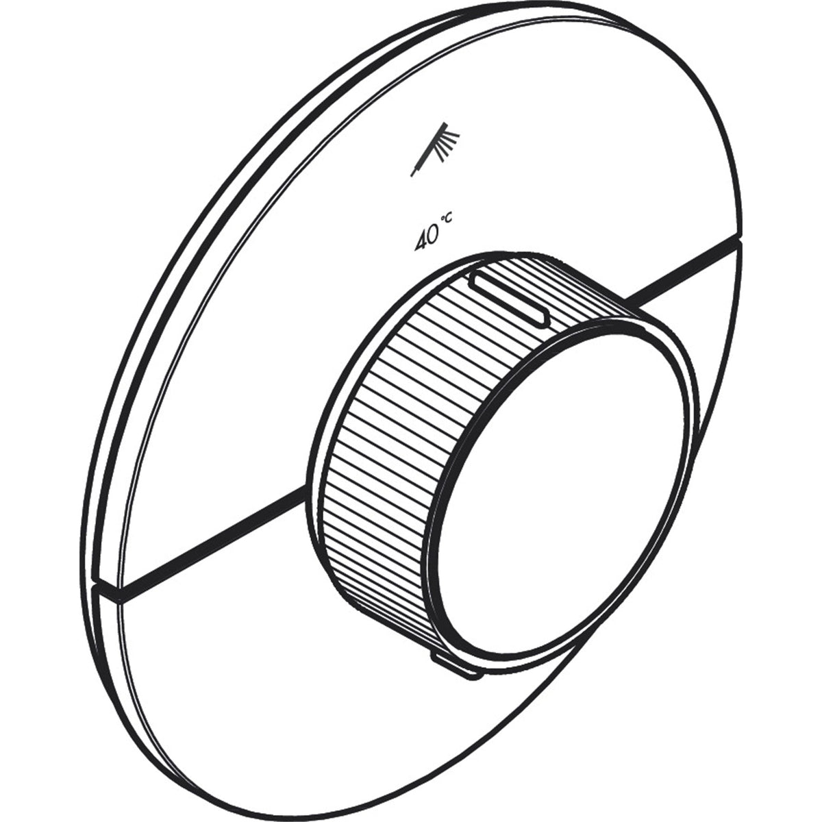 AXOR-ShowerSelect-ID-Thermostat-for-concealed-installation-round-for-1-function-36756-technical-03