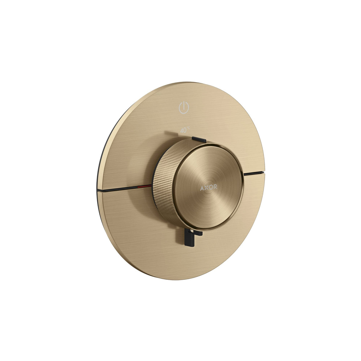 AXOR-ShowerSelect-ID-Thermostat-for-concealed-installation-round-for-1-function-Brushed-Bronze-36756140
