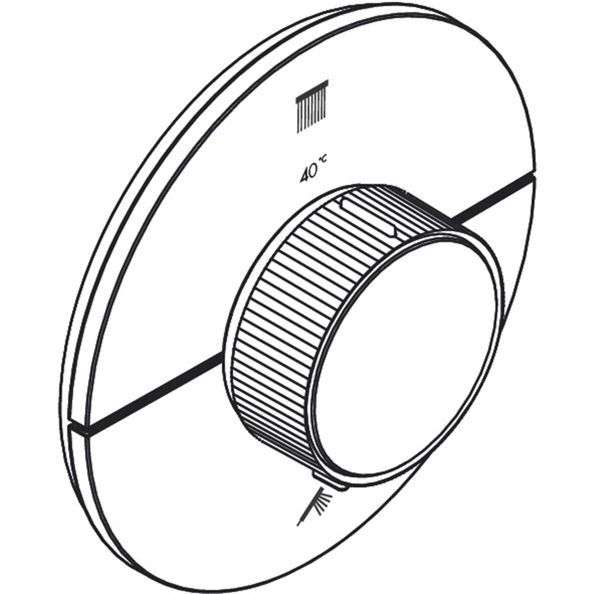 AXOR-ShowerSelect-ID-Thermostat-for-concealed-installation-round-for-2-functions-36750-technical-02