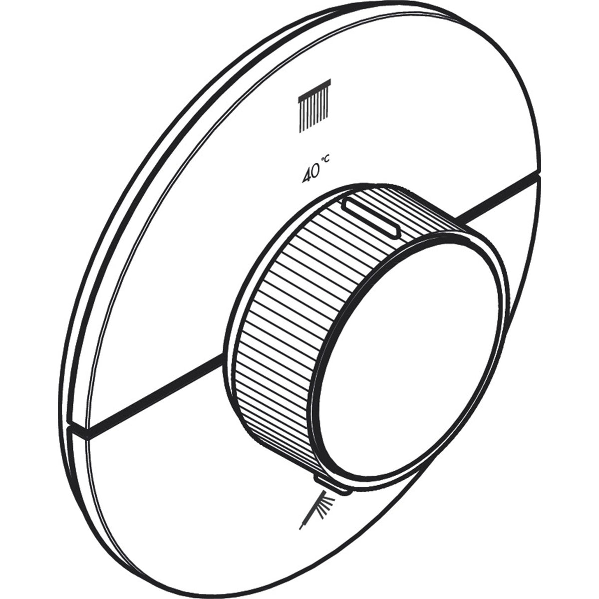 AXOR-ShowerSelect-ID-Thermostat-for-concealed-installation-round-for-2-functions-36750-technical-03