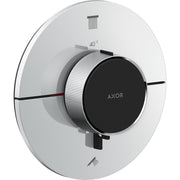 AXOR-ShowerSelect-ID-Thermostat-for-concealed-installation-round-for-2-functions-Chrome-36750000