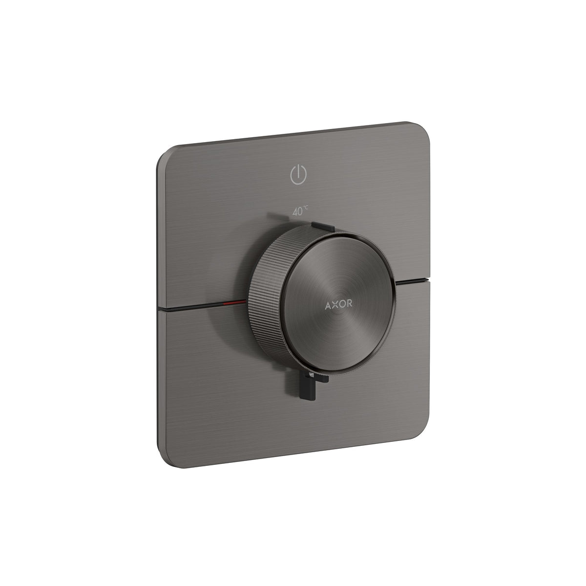AXOR-ShowerSelect-ID-Thermostat-for-concealed-installation-softsquare-for-1-function-Brushed-Black-Chrome-36758340