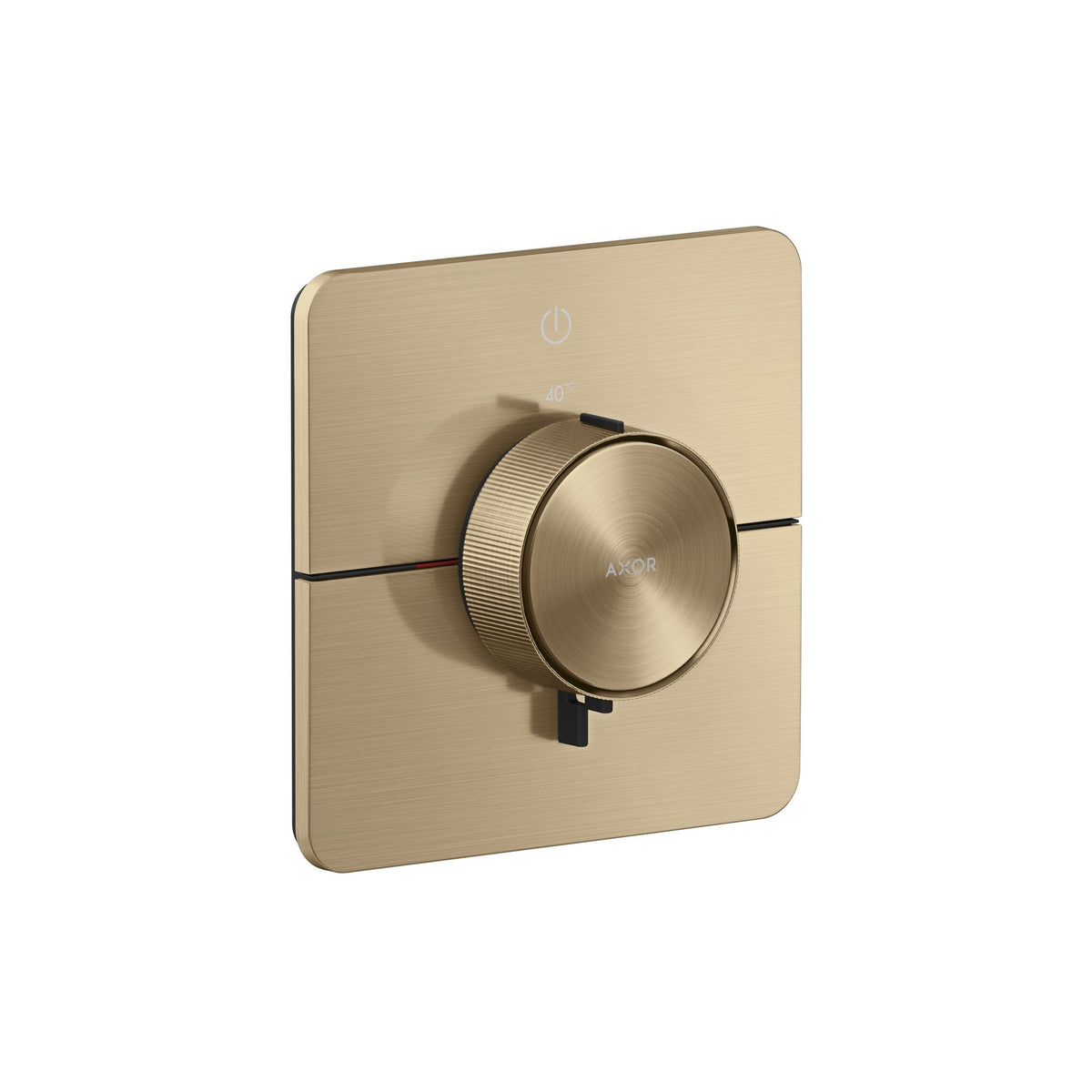 AXOR-ShowerSelect-ID-Thermostat-for-concealed-installation-softsquare-for-1-function-Brushed-Bronze-36758140