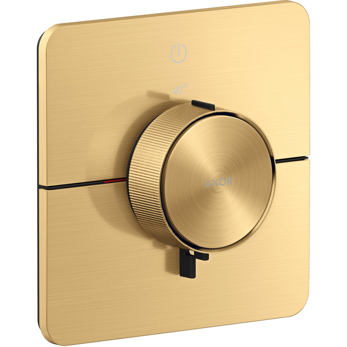 AXOR-ShowerSelect-ID-Thermostat-for-concealed-installation-softsquare-for-1-function-Brushed-Gold-Optic-36758250