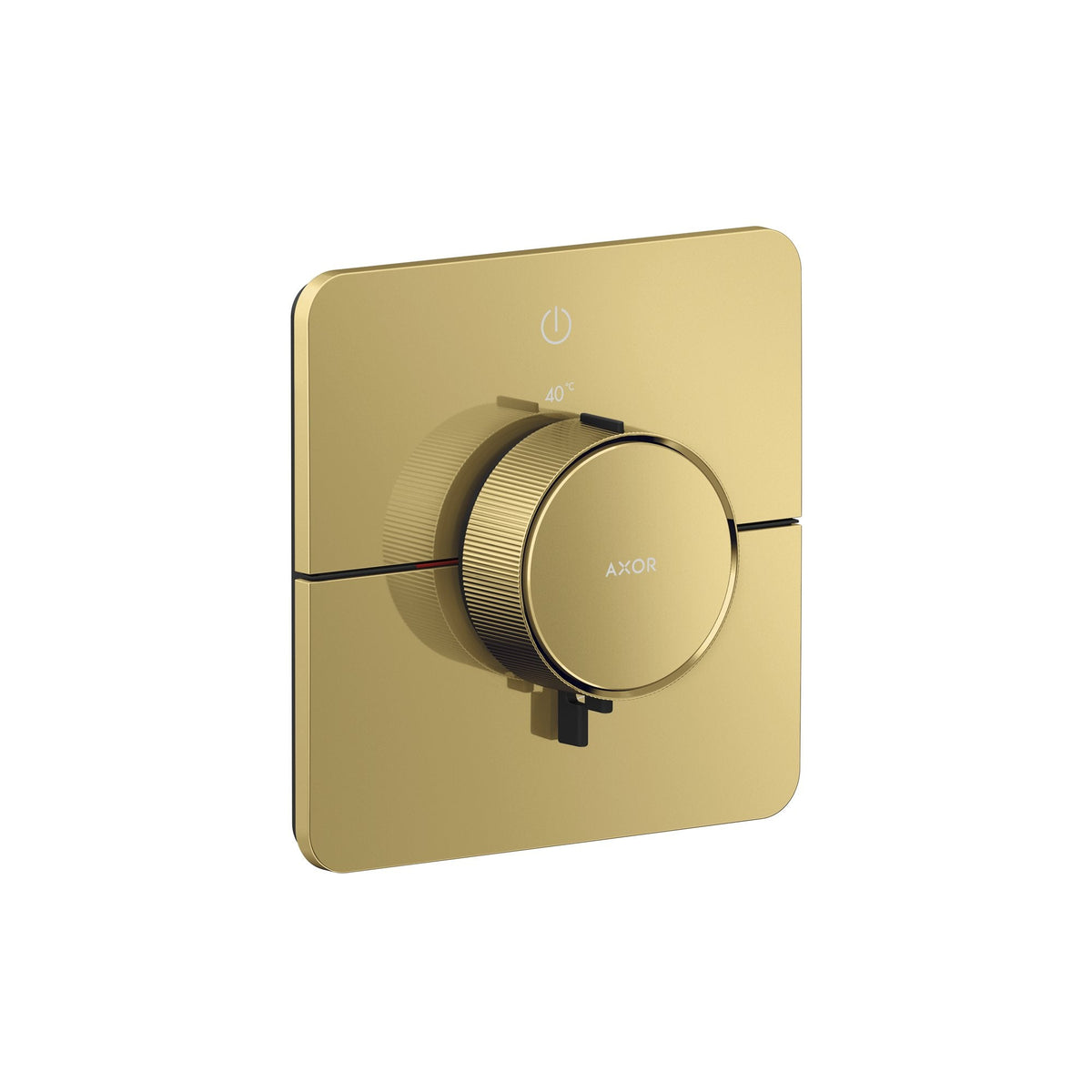 AXOR-ShowerSelect-ID-Thermostat-for-concealed-installation-softsquare-for-1-function-Polished-Gold-Optic-36758990