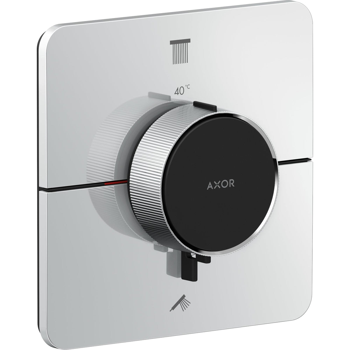 AXOR-ShowerSelect-ID-Thermostat-for-concealed-installation-softsquare-for-2-functions-Chrome-36754000