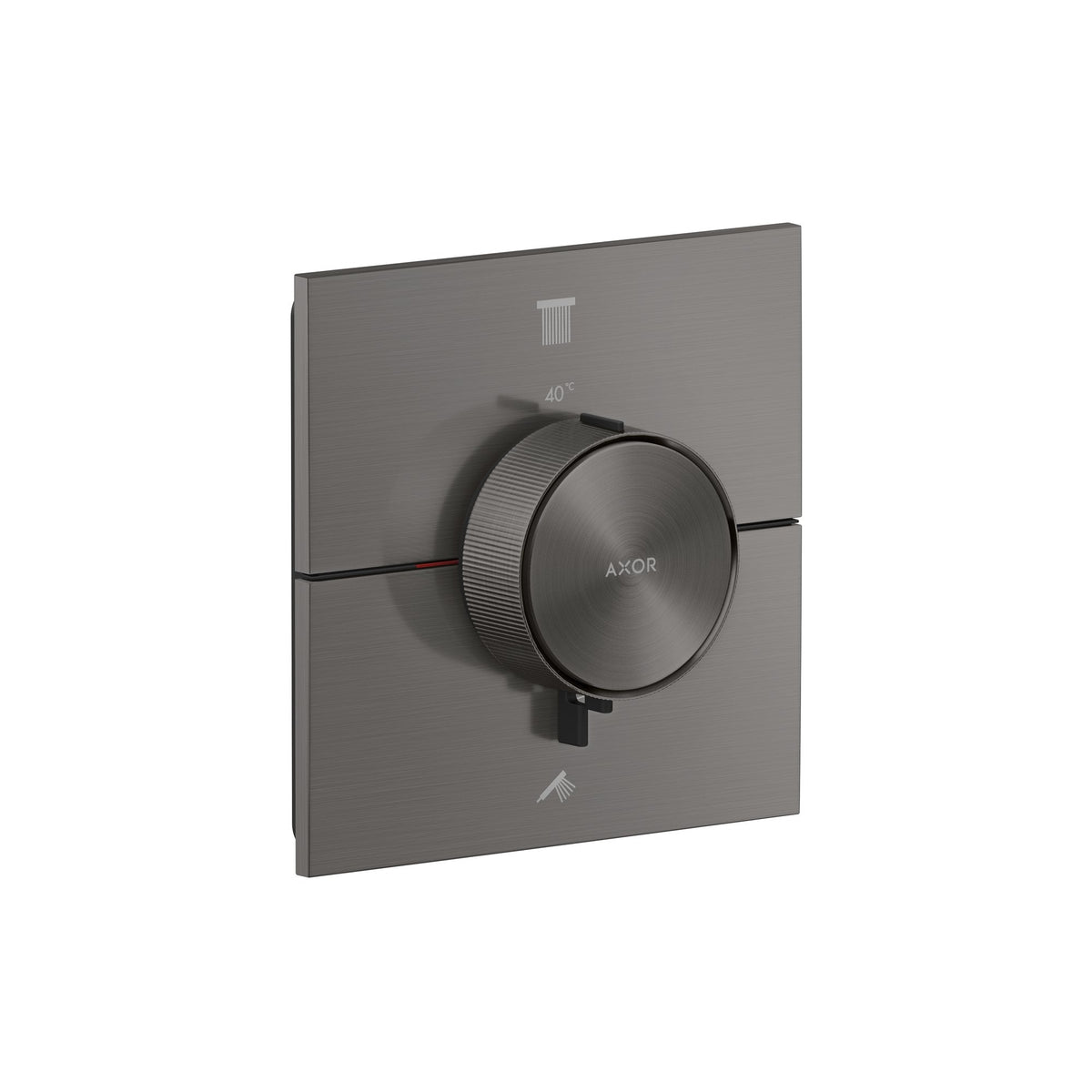 AXOR-ShowerSelect-ID-Thermostat-for-concealed-installation-square-for-2-functions-Brushed-Black-Chrome-36752340