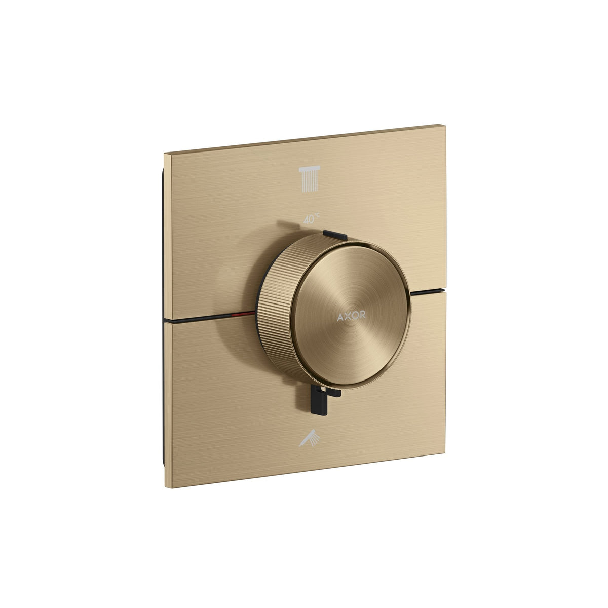 AXOR-ShowerSelect-ID-Thermostat-for-concealed-installation-square-for-2-functions-Brushed-Bronze-36752140