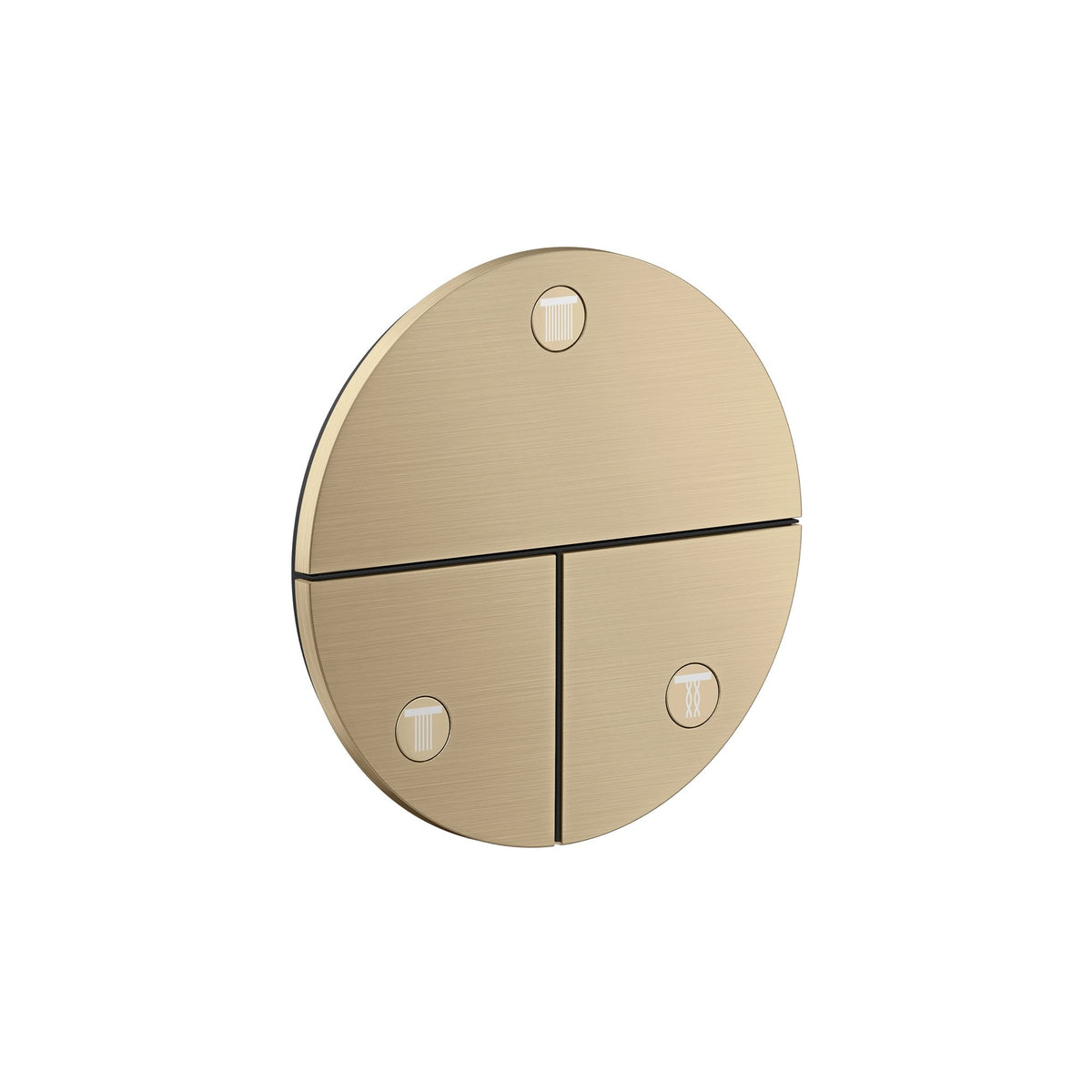 AXOR-ShowerSelect-ID-Valve-for-concealed-installation-round-for-3-functions-Brushed-Bronze-36779140