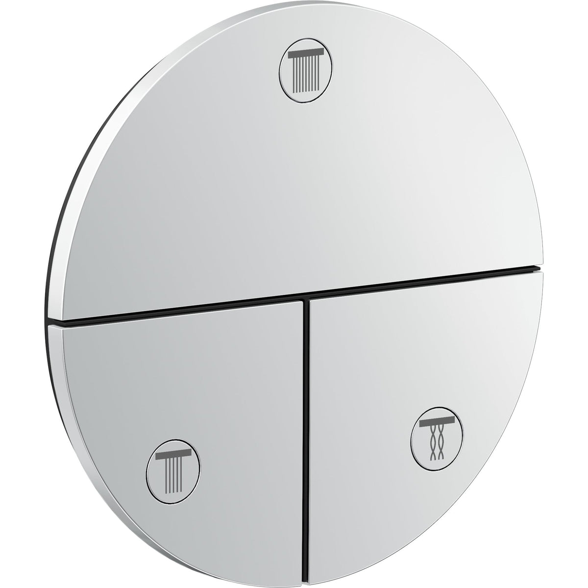 AXOR-ShowerSelect-ID-Valve-for-concealed-installation-round-for-3-functions-Chrome-36779000