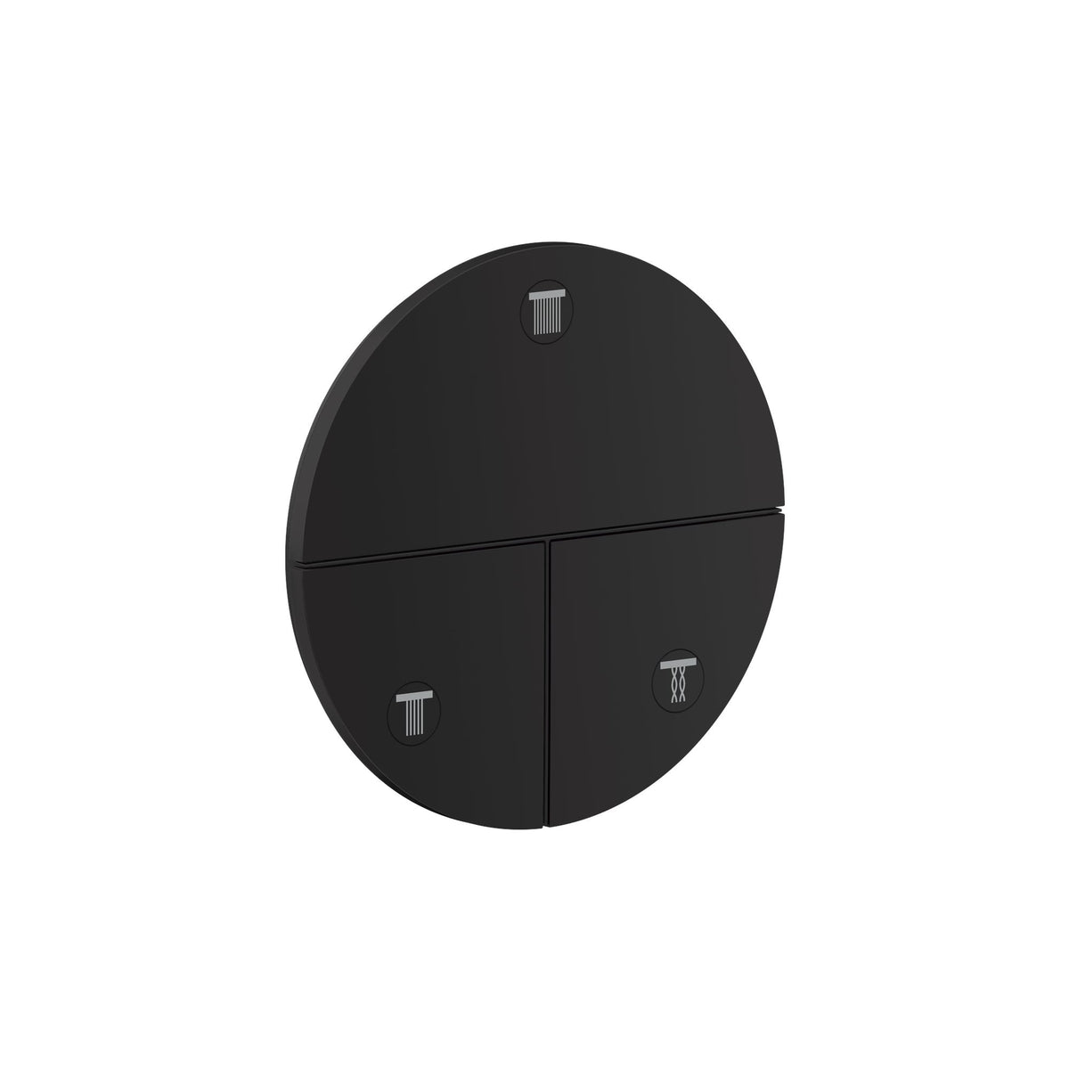 AXOR-ShowerSelect-ID-Valve-for-concealed-installation-round-for-3-functions-Matt-Black-36779670